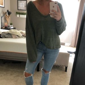 Boutique green sweater